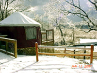 Michigan's Pinckney Yurt